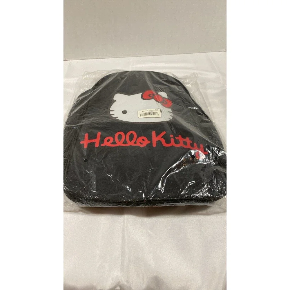 Brand New Hello Kitty Backpack Size Large/laptop bag in black.